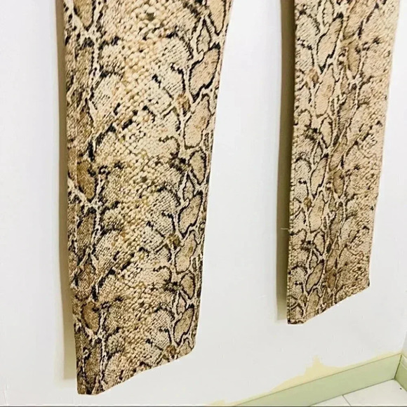 NWT Reformation Peyton Hight Waist Bootcut Jeans in Snake - Picture 6 of 8